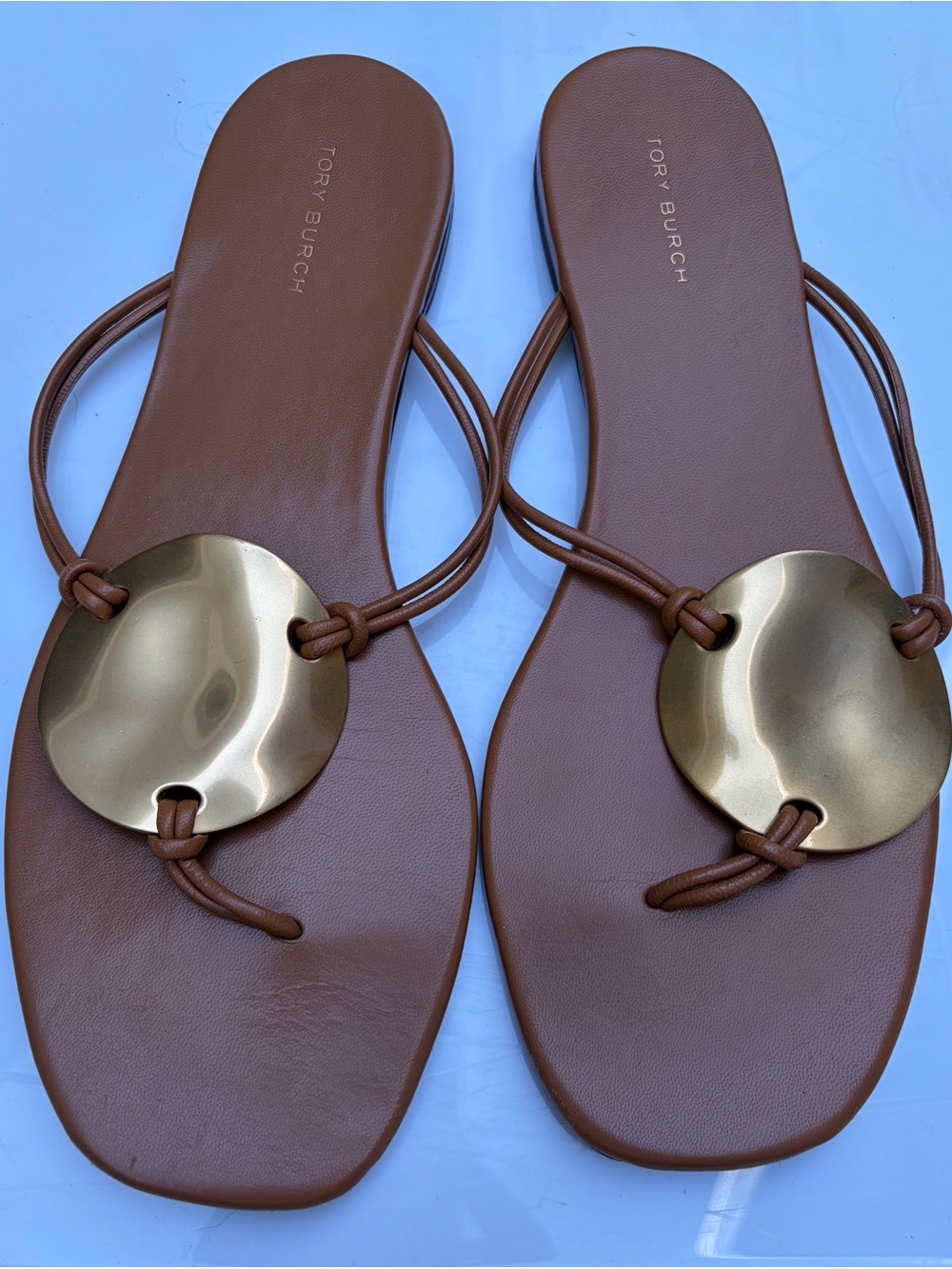 Tory Burch Patos Sandals, Size 9, EUC
